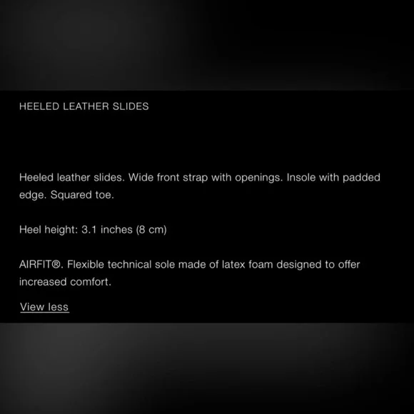 Zara | Black Leather Heeled Mules - Picture 10 of 12